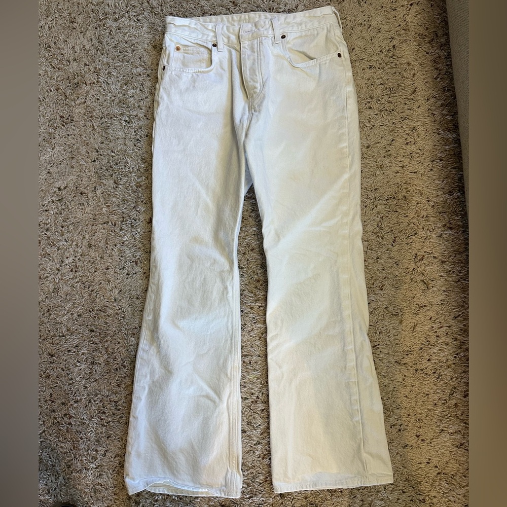 H&M White Jeans